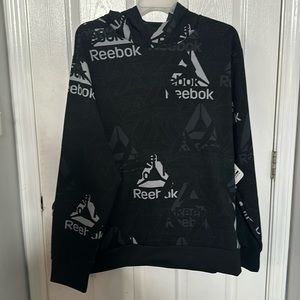 Men’s New Black & Gray Hoodie - 2XL